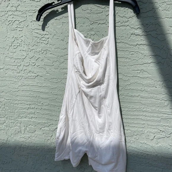 Oh Polly White Halter Neck Romper - Picture 6 of 8